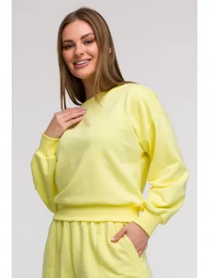 Damen-Sweatshirt BEWEAR B293 ZITRONE