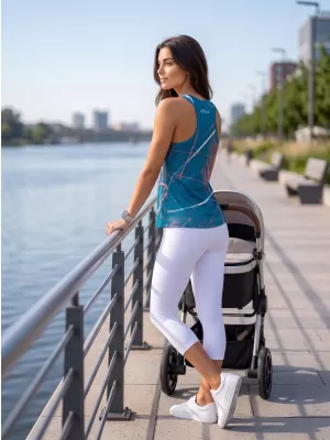 Funktionaler Tanktoper der Frauen auf Prämie ALTISPORT VOJ/ALW082TIL01 KEROSIN