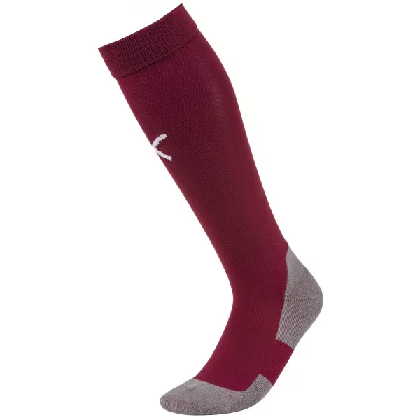  Fußballsocken PUMA TEAM LIGA SOCKS CORE 703441_09 CORDOVAN/ CORDOVAN/PUMA WEIß 