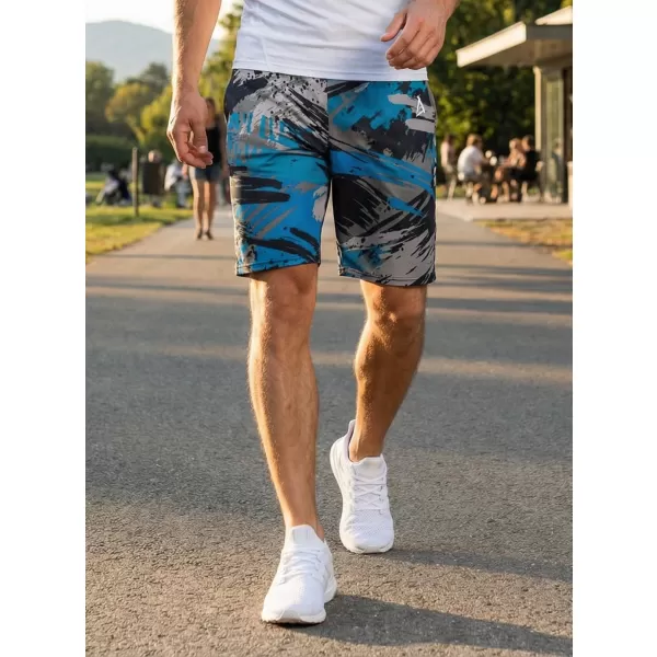  Die funktionalen Shorts von Männern Premium ALTISPORT VOJ/ALM014KRA01 SCHWARZ/KEROSIN 