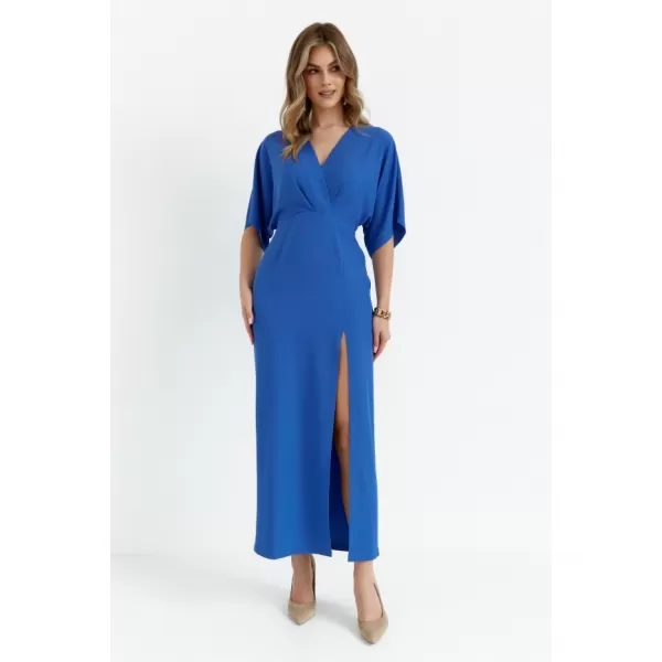  Kleid MAKOVER K163 BLAU 