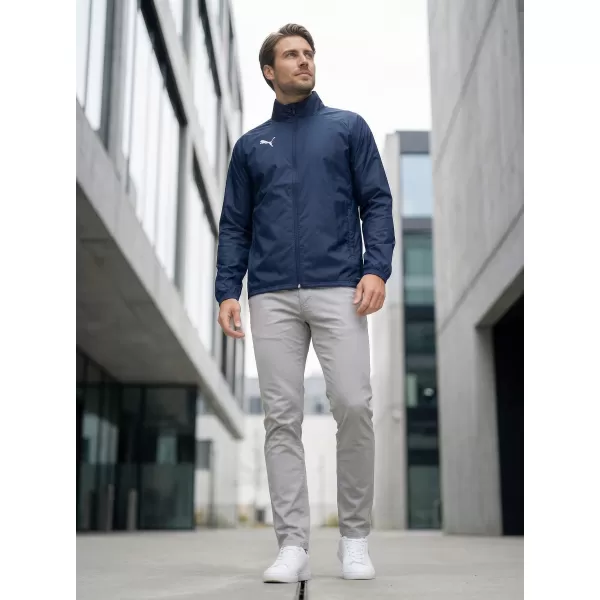  Jacke PUMA TEAMGOAL ALL WEATHER JACKET 659038_06 PUMA NAVY/PUMA WHITE 