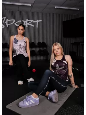 Funktionaler Tanktoper der Frauen auf Prämie ALTISPORT VOJ/ALW086TIL01 BEIGE
