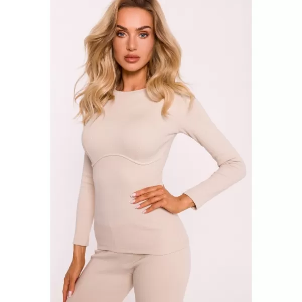  Damen-T-Shirt MOE M817 SANDIG 
