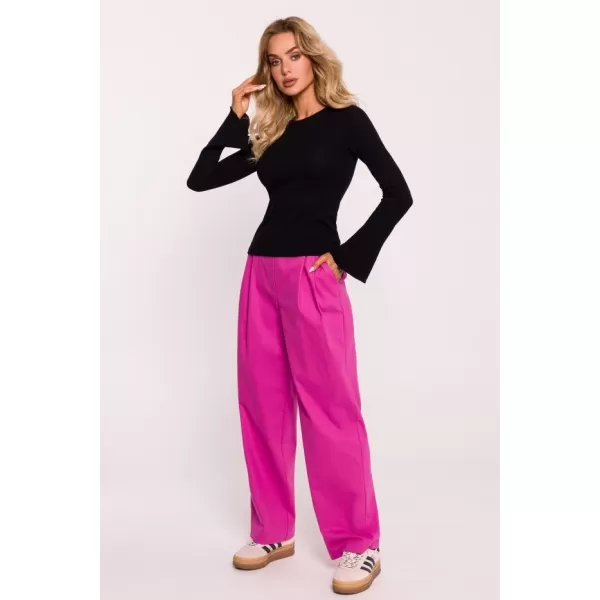  Damen-T-Shirt MOE M806 SCHWARZ 