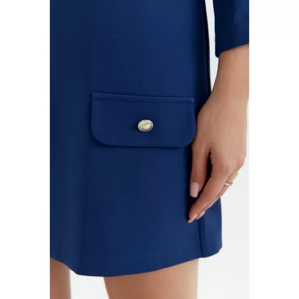  Kleid MAKOVER K148 MARINEBLAU 