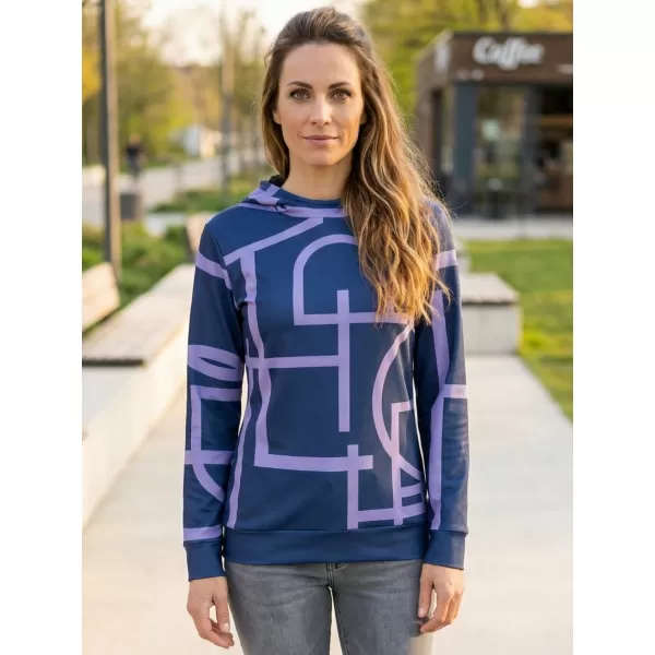  Funktionaler Sweatshirt -Prämie von Frauen ALTISPORT VOJ/ALW085MI01 LILA 