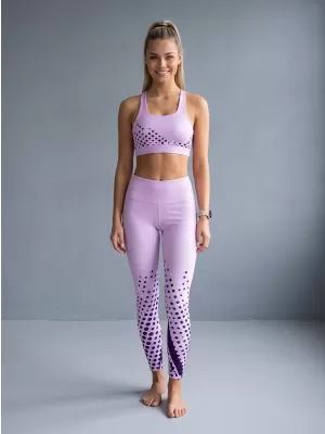 Frauen -Leggings Premium ALTISPORT VOJ/ALW109LEG01 LILA