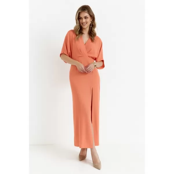  Kleid MAKOVER K163 ORANGE 