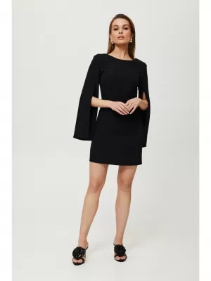 Kleid MAKOVER K190 SCHWARZ