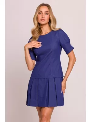 Kleid MOE M842 BLAU