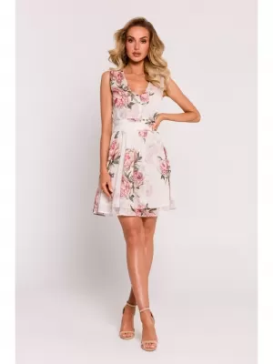 Kleid MOE M782 WEIß