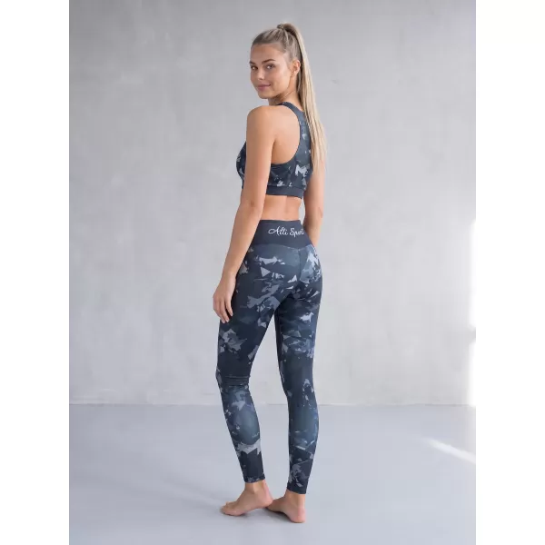  Frauen -Leggings Premium ALTISPORT VOJ/ALW110LEG01 SCHWARZ 