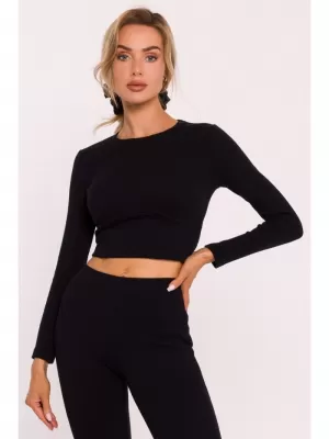 Damen-T-Shirt MOE M817 SCHWARZ