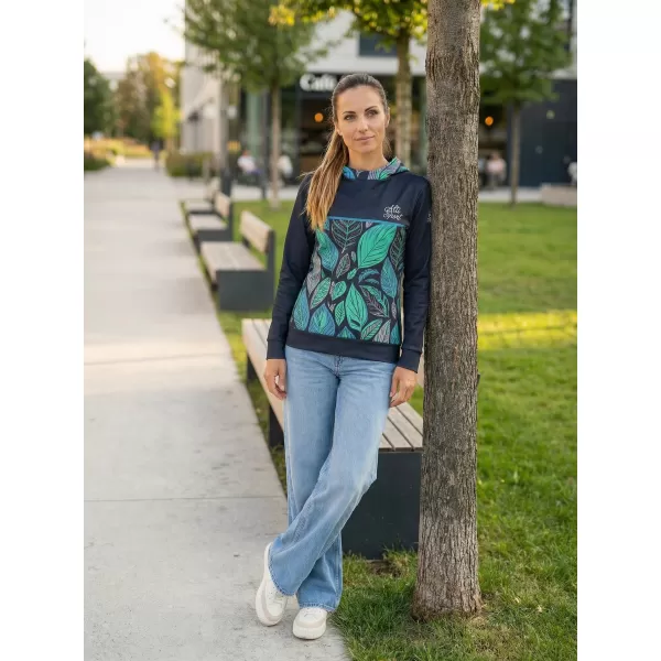  Funktionaler Sweatshirt -Prämie von Frauen ALTISPORT VOJ/ALW061MI01 BLAU 