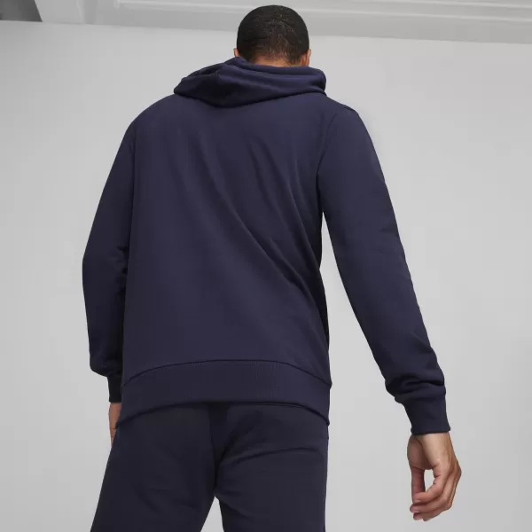  Herren -Sweatshirt PUMA TEAMGOAL CASUALS HOODED JACK 658595_06 PUMA NAVY/PUMA WHITE 