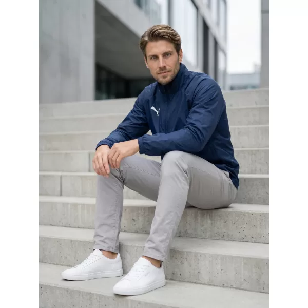  Jacke PUMA TEAMGOAL ALL WEATHER JACKET 659038_06 PUMA NAVY/PUMA WHITE 