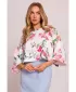 Damen-Sweatshirt MOE M844 WEIßES MUSTER