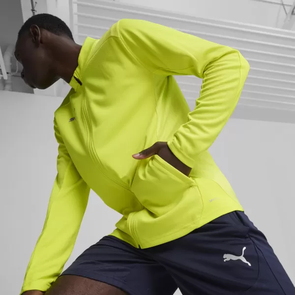  Jacke PUMA TEAMFINAL TRAINING JACKET 658554_30 ELECTRIC LIME/ ELEKTRISCHES KALK/PUMA SILBER 