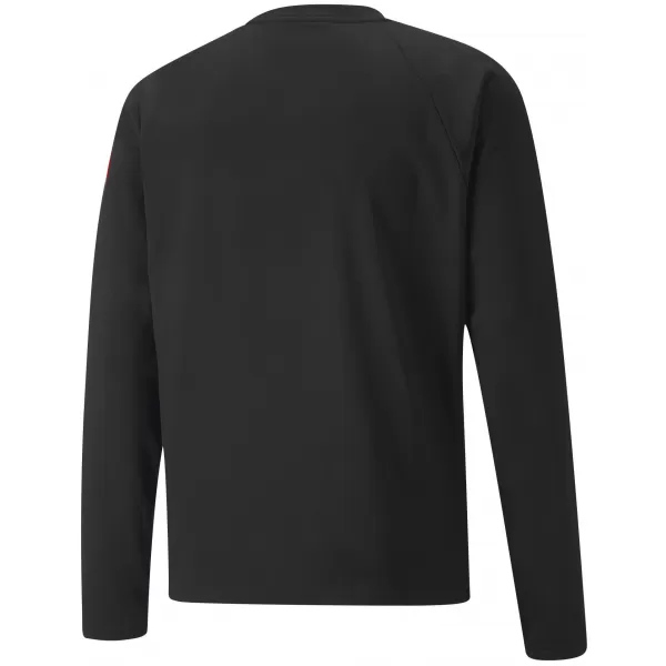  Herren -Sweatshirt PUMA TEAMLIGA TRAINING SWEAT 657238_03 PUMA BLACK/PUMA WEIß 