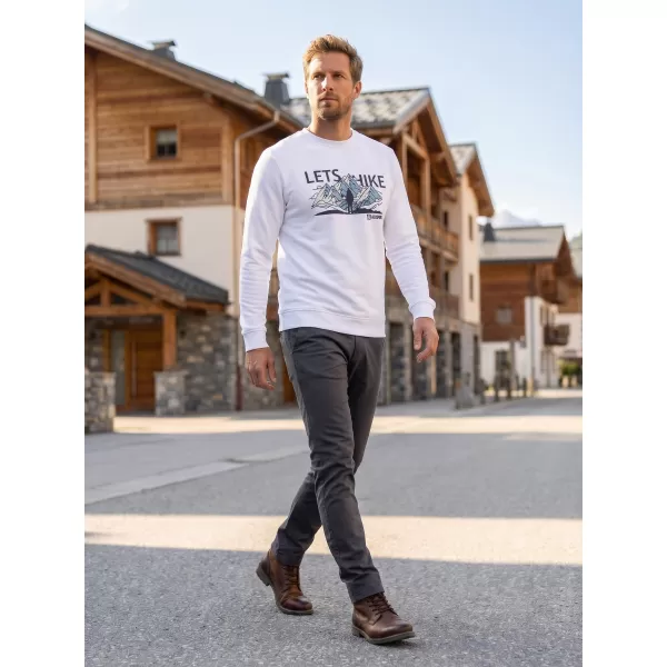  Herren -Sweatshirt ALTISPORT ALM190406 WEIß 