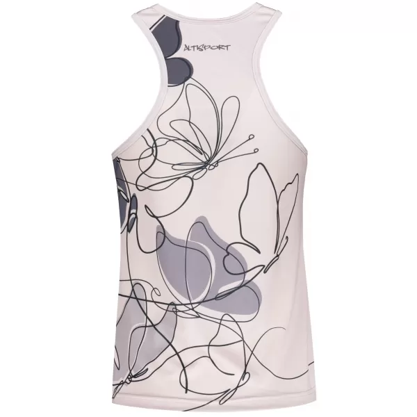  Funktionaler Tanktoper der Frauen auf Prämie ALTISPORT VOJ/ALW086TIL01 BEIGE 