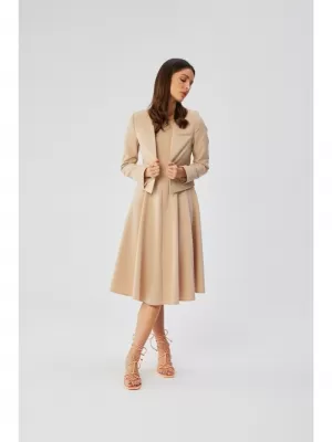 Kleid STYLOVE S358 BEIGE