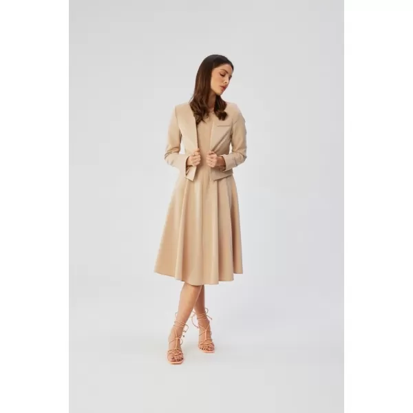  Kleid STYLOVE S358 BEIGE 