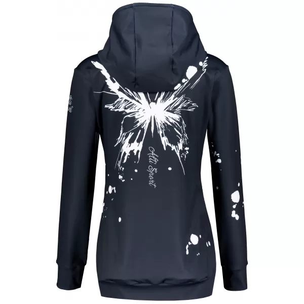  Funktionaler Sweatshirt -Prämie von Frauen ALTISPORT VOJ/ALW077MI01 SCHWARZ 