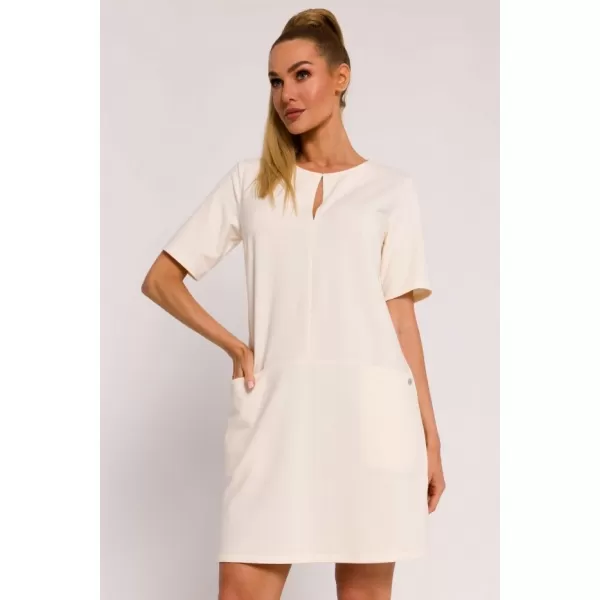  Kleid MOE M788 CREME 