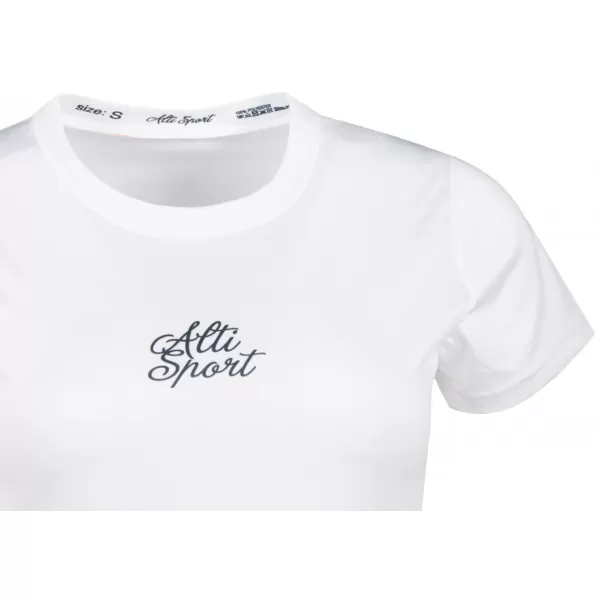  Frauenfunktional T -Shirt Premium ALTISPORT VOJ/ALW090TR01 WEIß 