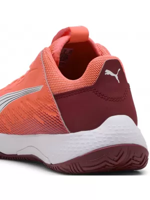 Babyschuhe PUMA ACCELERATE JR 108302_01 ROT/WEIß/DUNKEL PURPURZIERT/SCHWARZ