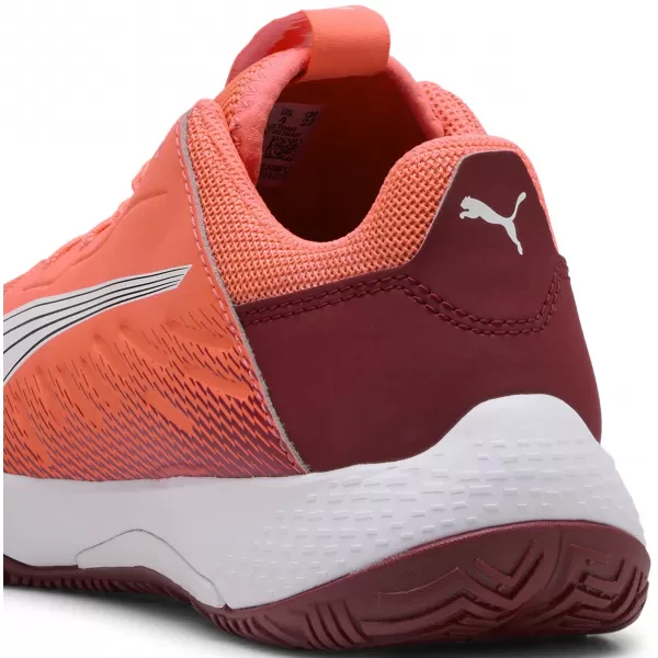  Babyschuhe PUMA ACCELERATE JR 108302_01 ROT/WEIß/DUNKEL PURPURZIERT/SCHWARZ 