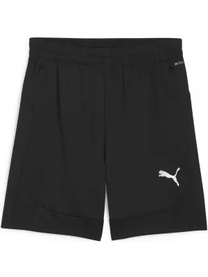 Shorts PUMA TEAMFINAL TRAINING SHORTS 658566_03 PUMA BLACK/PUMA SILBER