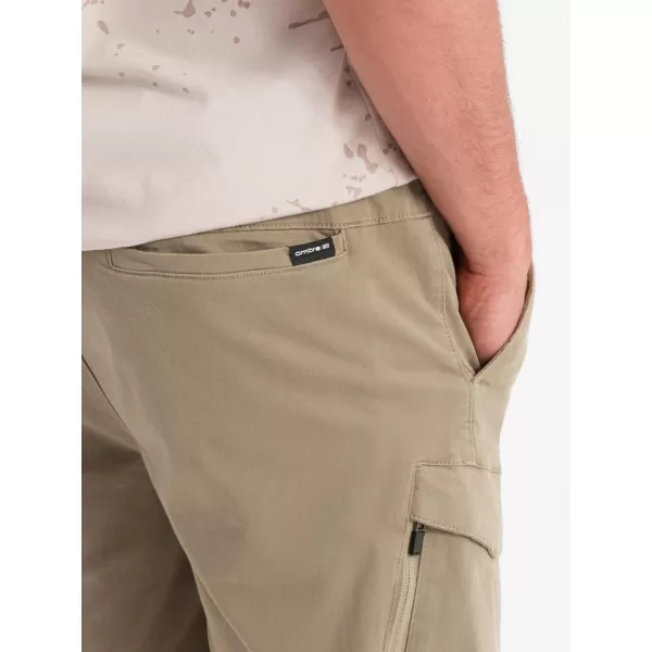  Herrenshorts OMBRE OM-SRCG-0194 LICHT OLIVE 