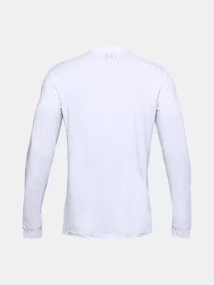 Herren-T-Shirt UNDER ARMOUR SPORTSTYLE LEFT CHEST LS 1329585-100 WEIß