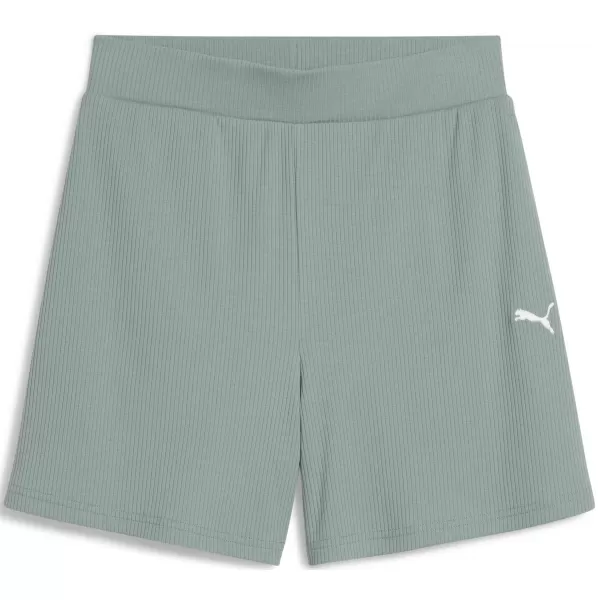  Damenshorts PUMA ESS ELEVATED SHORTS 685026_30 GRÜNER MOND 