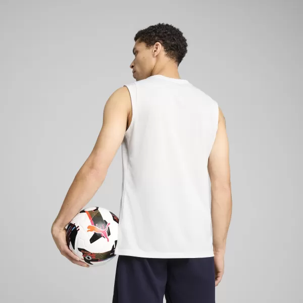  Herren -Trikot PUMA TEAMCUP TRAINING SL JERSEY 659168_04 PUMA WEIß/PUMA SILBER 