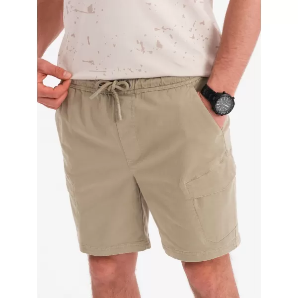  Herrenshorts OMBRE OM-SRCG-0194 LICHT OLIVE 