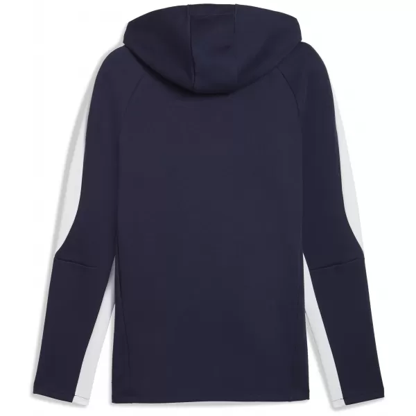  Herren -Sweatshirt PUMA TEAMEVOSTRIPE HOODY 659954_06 PUMA NAVY/PUMA SILBER 