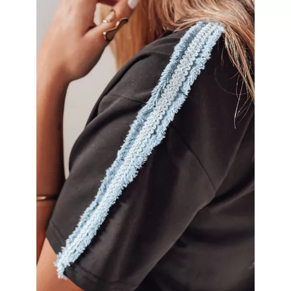  Damen DSTREET SPORT LIKE AY1146 SCHWARZ 
