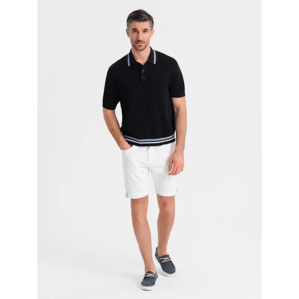  Herrenshorts OMBRE OM-SRDS-0162 WEIß 