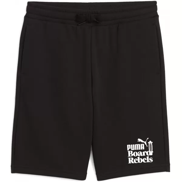  Shorts PUMA MID90S LONG SHORTS 685151_01 PUMA SCHWARZ 