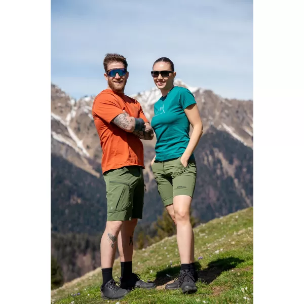  Herren -Outdoor -Shorts Norblanc NBSPM8192 Green Day Nordblanc 