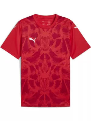 Herren -Trikot PUMA TEAMULTIMATE JERSEY 706280_01 PUMA ROT/PUMA WEIß