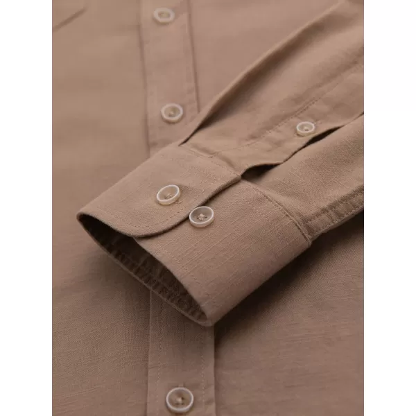 Hemd OMBRE OM-SHCS-0134 HELLBRAUN 