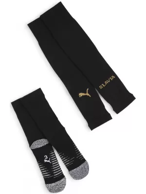 Fußballsocken PUMA TEAM SKS PLAIN SOCKS PROMO 775221_06 PUMA BLACK/MATTE PUMA GOLD