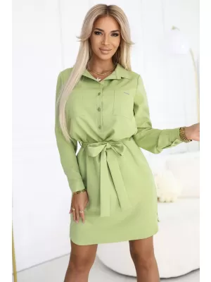 Kleid NUMOCO CAMILLE 284-3 OLIVE