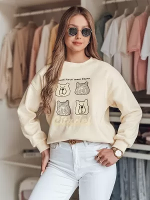 Damen Sweatshirt DSTREET MISOBEARS BY1435 WEIß
