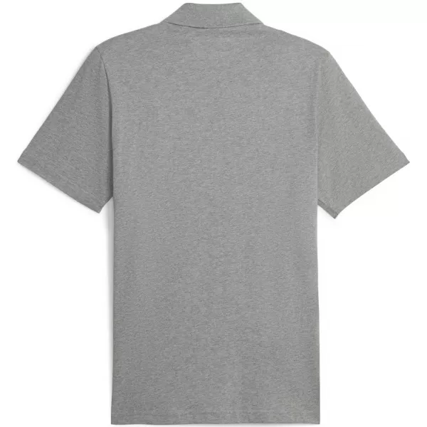  Herren t -Shirt mit einem Kragen PUMA BMW MMS ESS POLO 621312_03 MITTELGRAUES HEATHER 